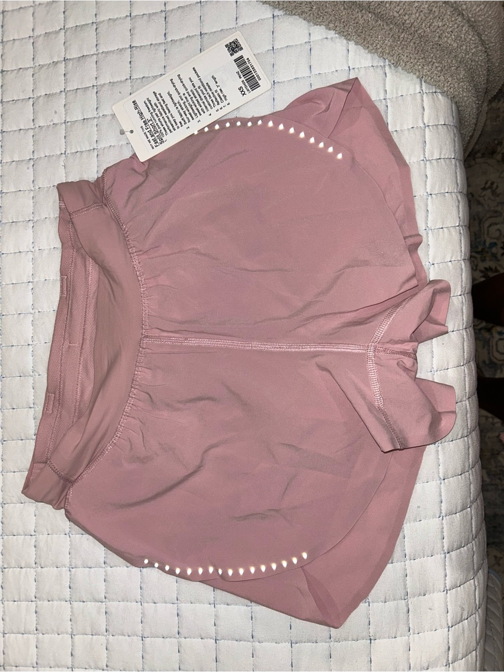 Women's Fast and Free Lululemon Athletic Shorts - Dusty Rose Pink